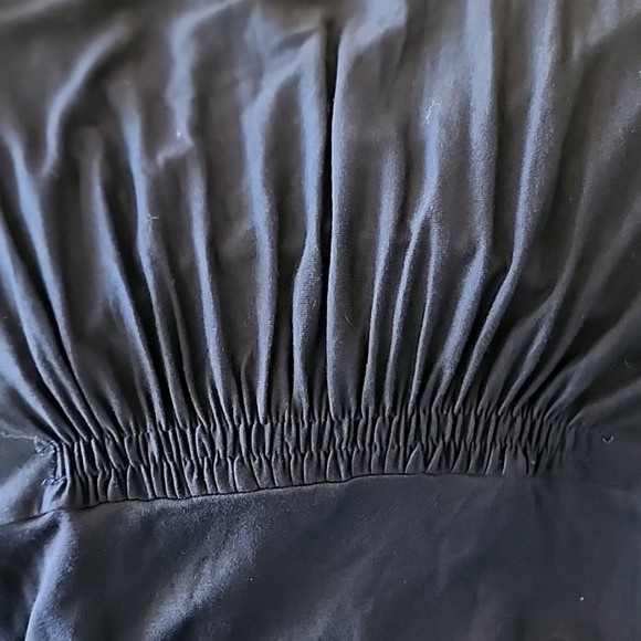 NWT Boden Empire Waist V Neck Jersey Maxi Dress In Navy Size 14 Regular - Picture 7 of 8